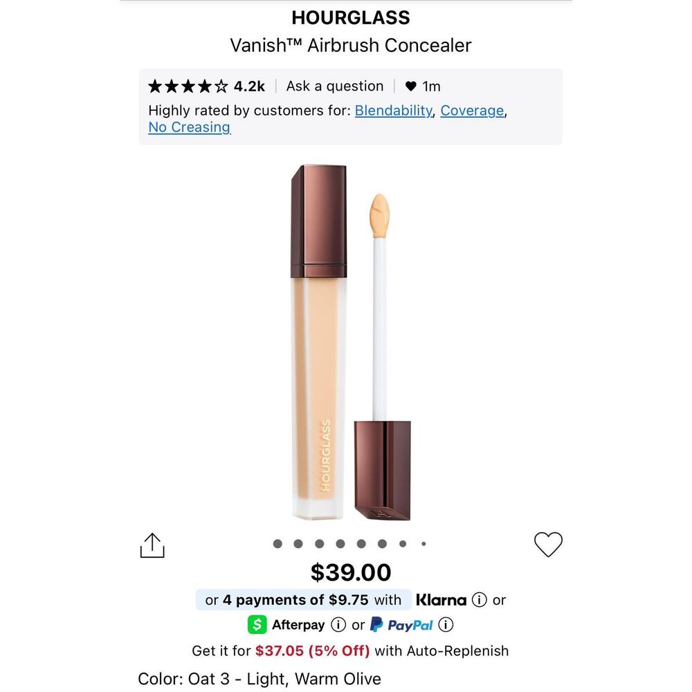 Hourglass Concealer - Oat